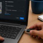 Instalacja systemu Linux na laptopie przy użyciu podłączonego pendrive’a USB